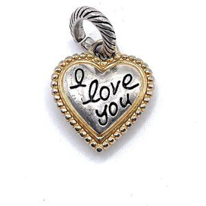 Brighton I Love You Heart Charm - 5099